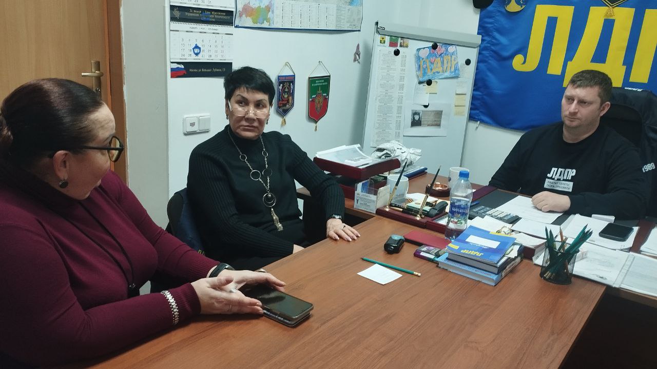 Состоялась рабочая встреча председателя территориальной избирательной комиссии №1 с представителями Запорожского регионального отделения Либерально-демократической партии России (ЛДПР)