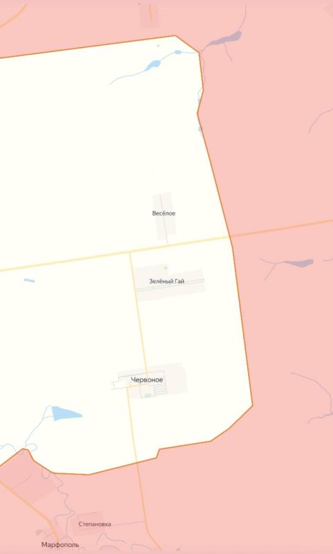 Юрий Котенок: МО РФ: н.п. Веселое в Запорожской области освобожден от украинской оккупации