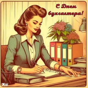 Поздравляем всех бухгалтеров Приморского муниципалитета с профессиональным праздником - Днем бухгалтера в России!