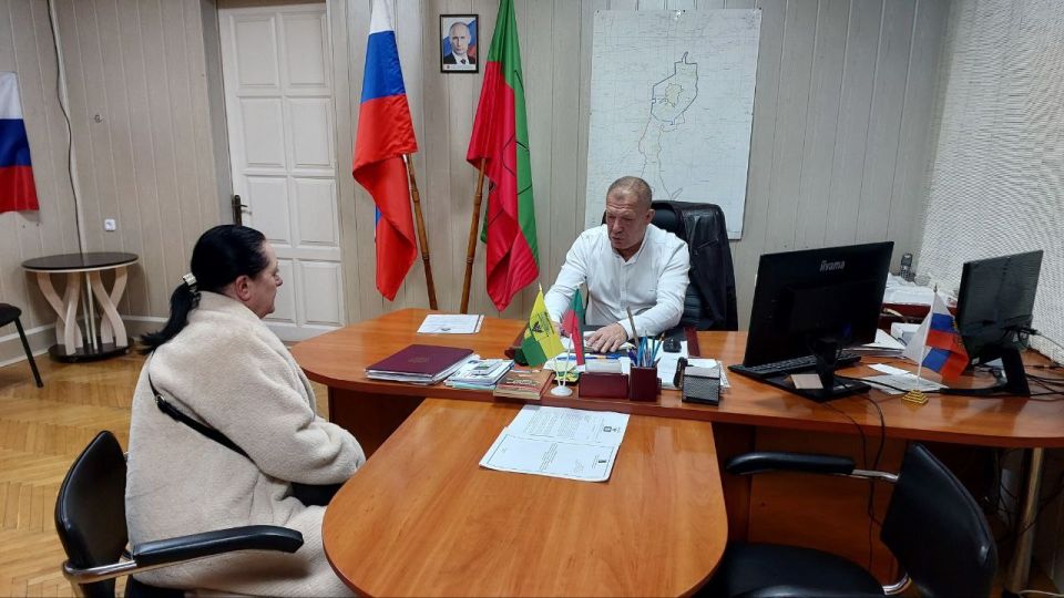 В территориальном отделе Кирилловского поселения состоялся личный приём граждан