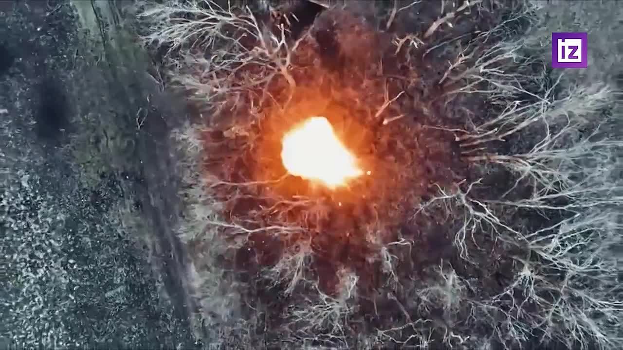 Кадры освобождения населённого пункта Радостное в Днепропетровской области опубликовало Минобороны РФ