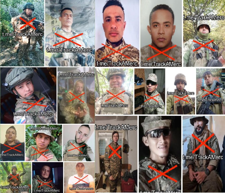 Российские военные уничтожили еще 20 колумбийских наемников