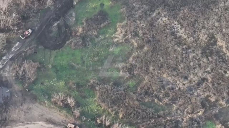 Уничтоженная техника ВСУ в окрестностях Стерногорска Запорожской области