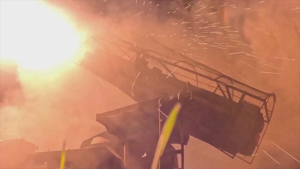 Расчет РСЗО «Ураган» соединения ВДВ группировки войск «Днепр» уничтожил вражеские пункты управления беспилотниками в Запорожской области