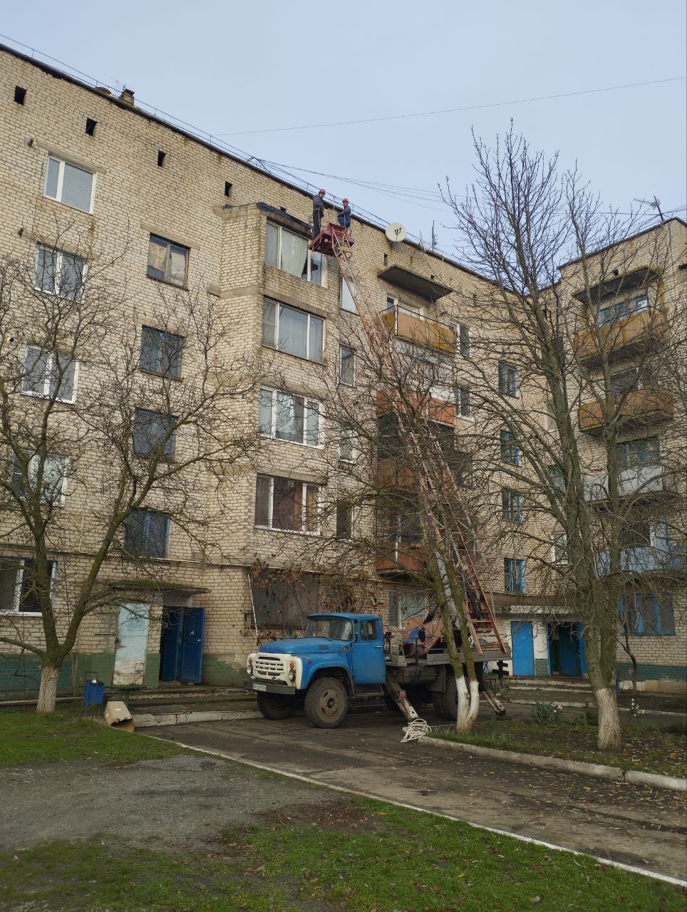 Восстановление перекрытия. Аварийная бригада МБУ «Жилсервис» выполнила ремонтные работы в селе Новобогдановка Восстановление перекрытия. Аварийная бригада МБУ «Жилсервис» выполнила ремонтные работы в селе Новобогдановка
