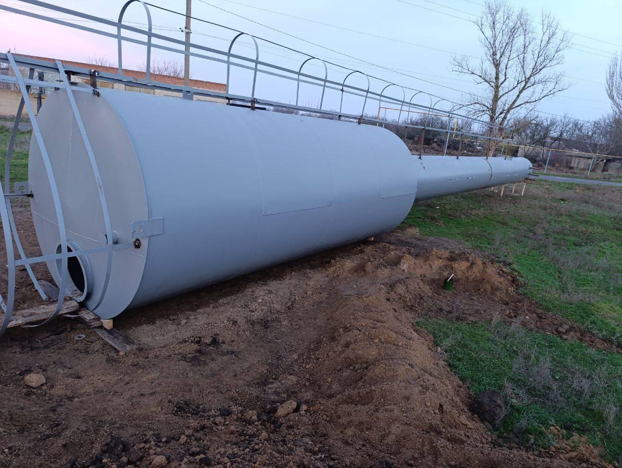 Водонапорная башня готова к установке