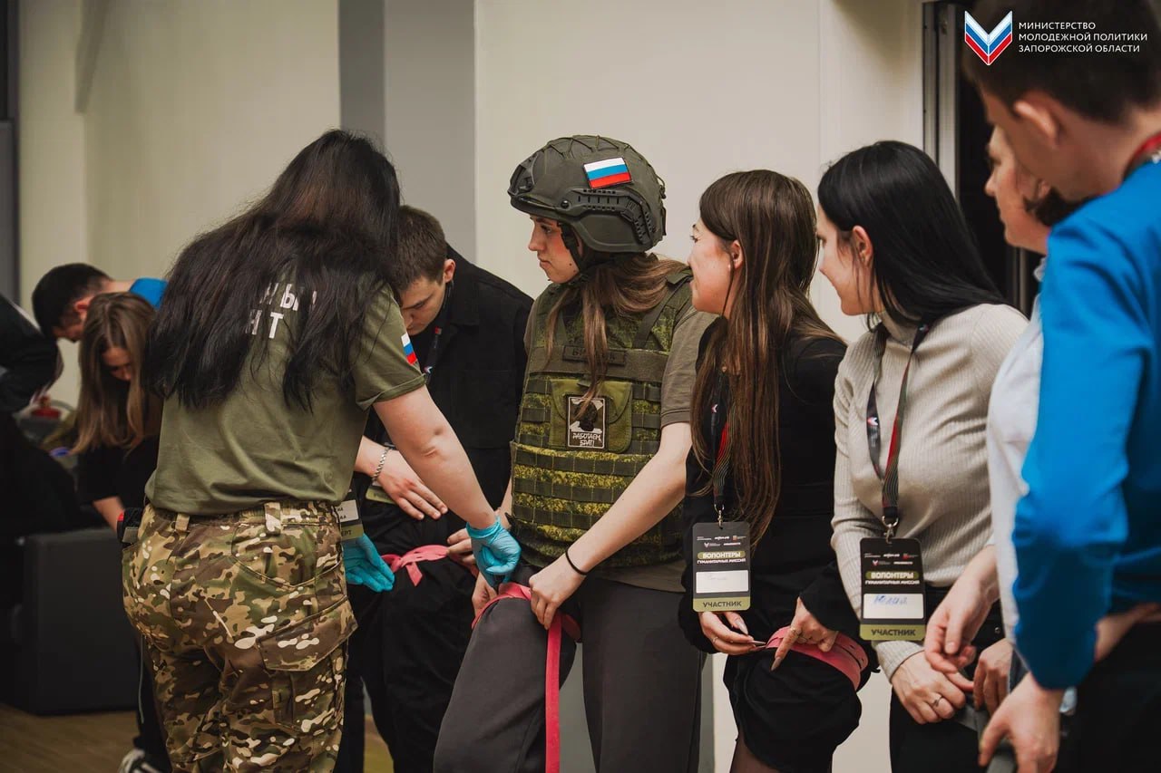 От теории к действию: волонтёры оттачивают навыки тактической медицины От теории к действию: волонтёры оттачивают навыки тактической медицины