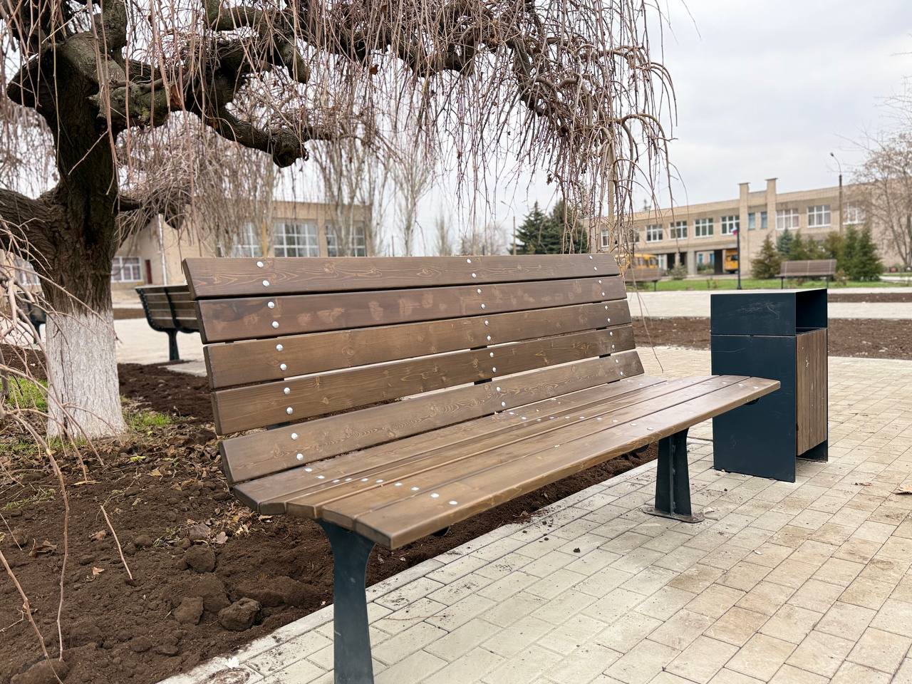 Благоустройство общественной территории возле Дома культуры выходит на финишную прямую Благоустройство общественной территории возле Дома культуры выходит на финишную прямую