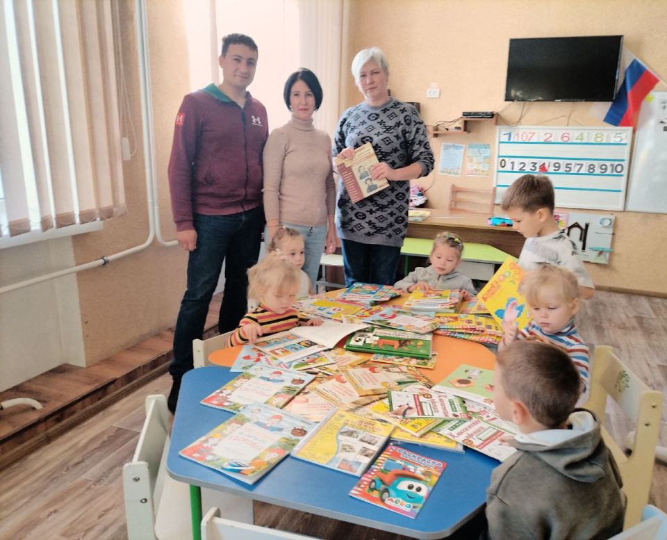 Очередная помощь от Шеф-региона Ярославской области для самых маленьких жителей Акимовского муниципального округа