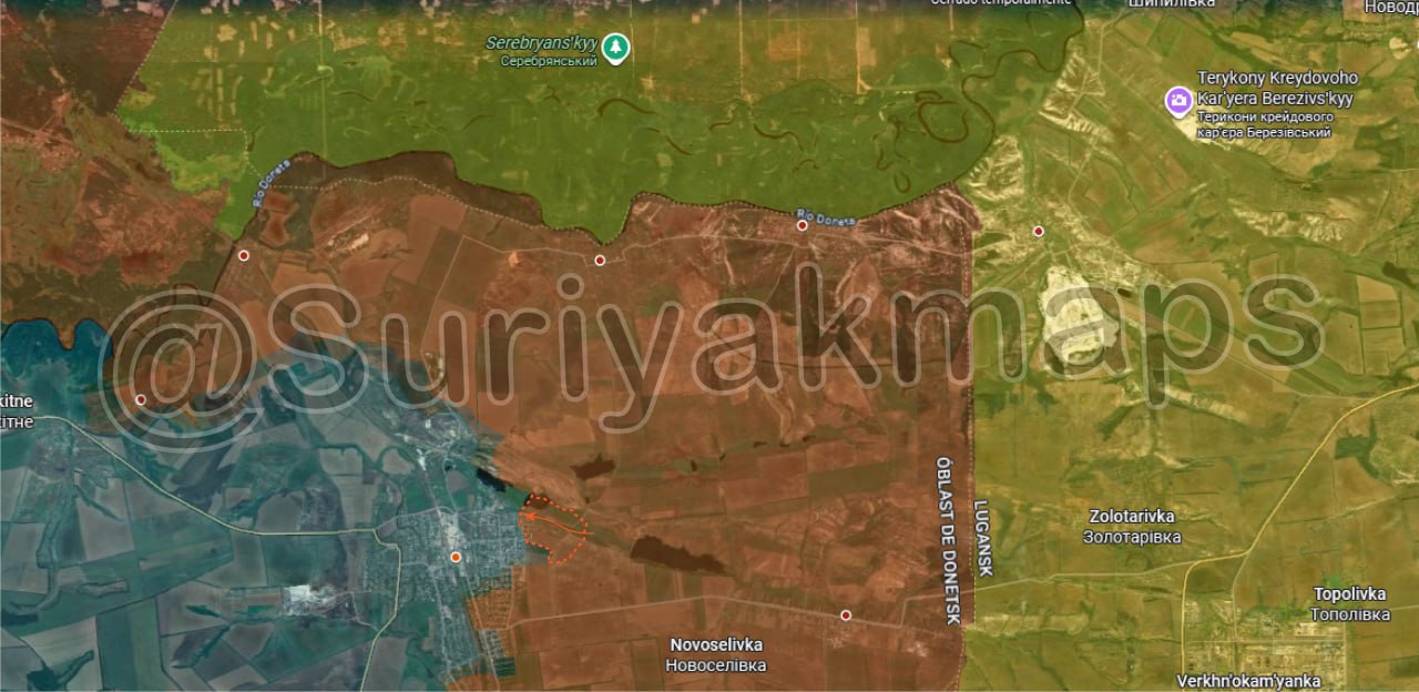 Северо-восточное направление (Купянский участок): Северо-восточное направление (Купянский участок):