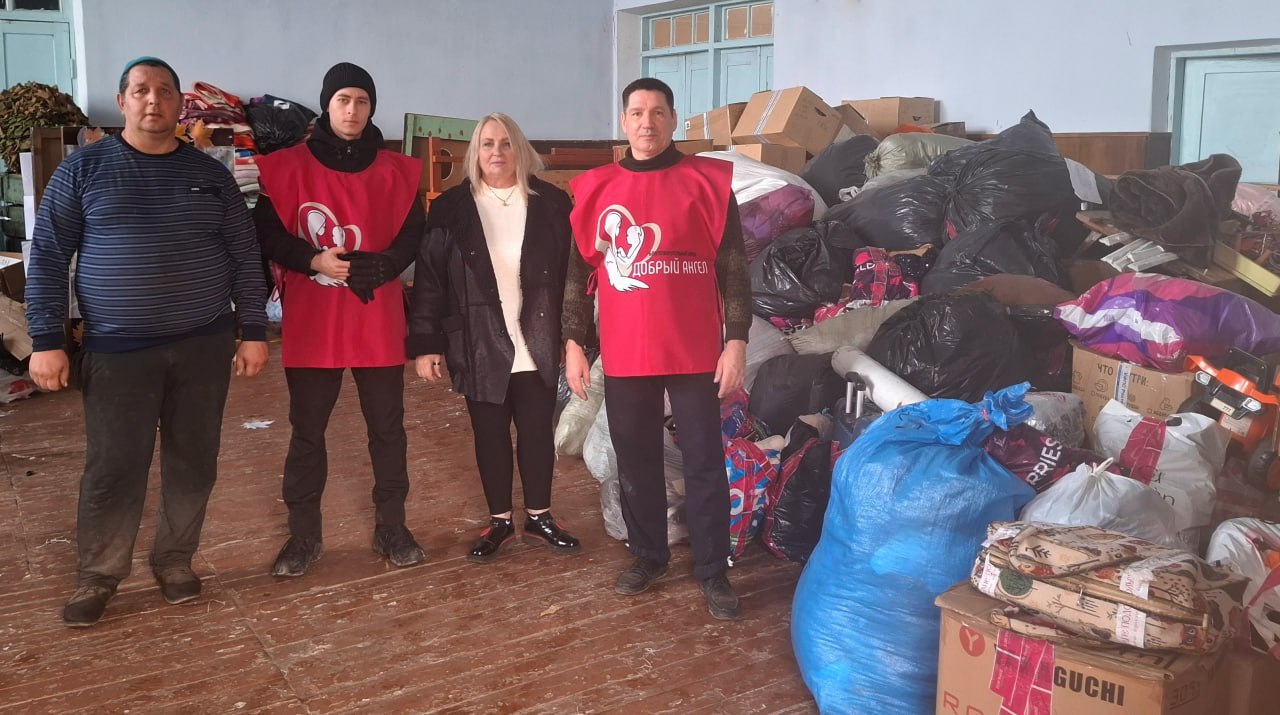 Бердянский район получил гуманитарный груз от фонда «Добрый Ангел» при поддержке «Единой России»