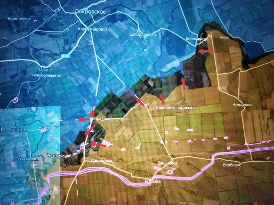 Юрий Котенок: Запорожское направление (правый фланг) Юрий Котенок: Запорожское направление (правый фланг)