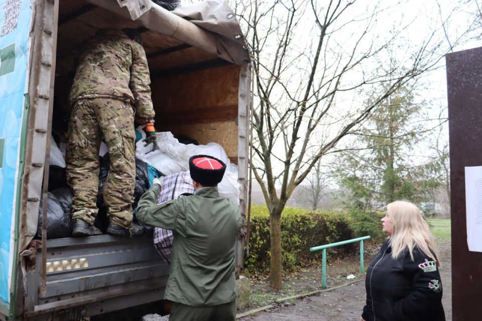 В Бердянский муниципальный округ поступил очередной гуманитарный груз В Бердянский муниципальный округ поступил очередной гуманитарный груз