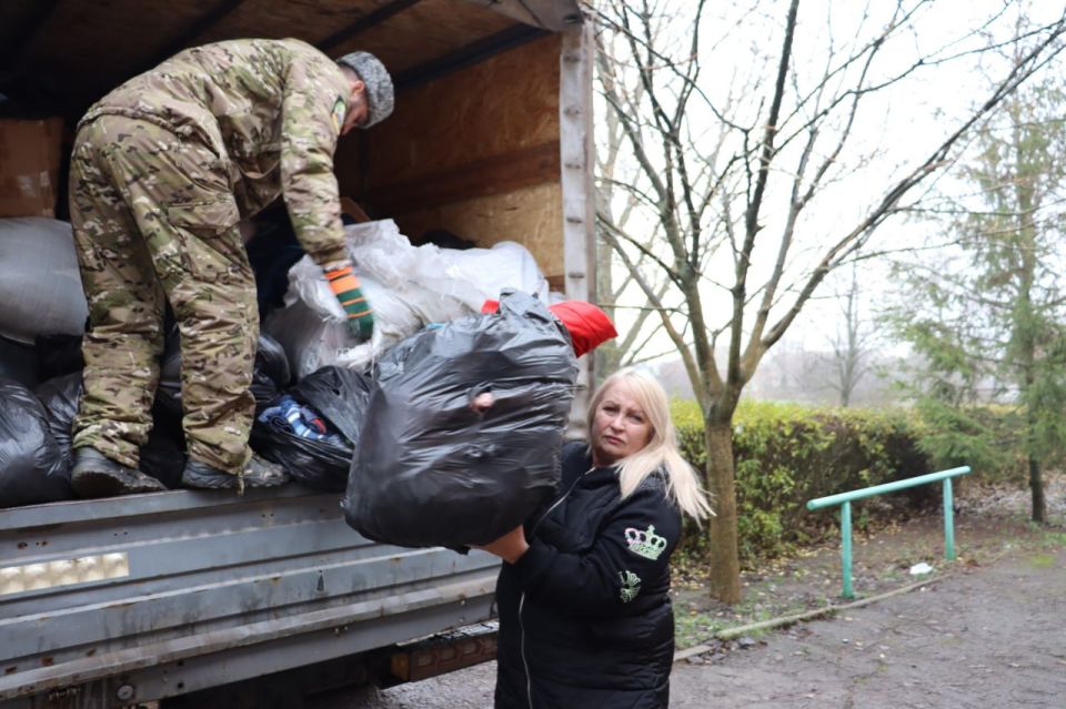 В Бердянский муниципальный округ поступил очередной гуманитарный груз В Бердянский муниципальный округ поступил очередной гуманитарный груз