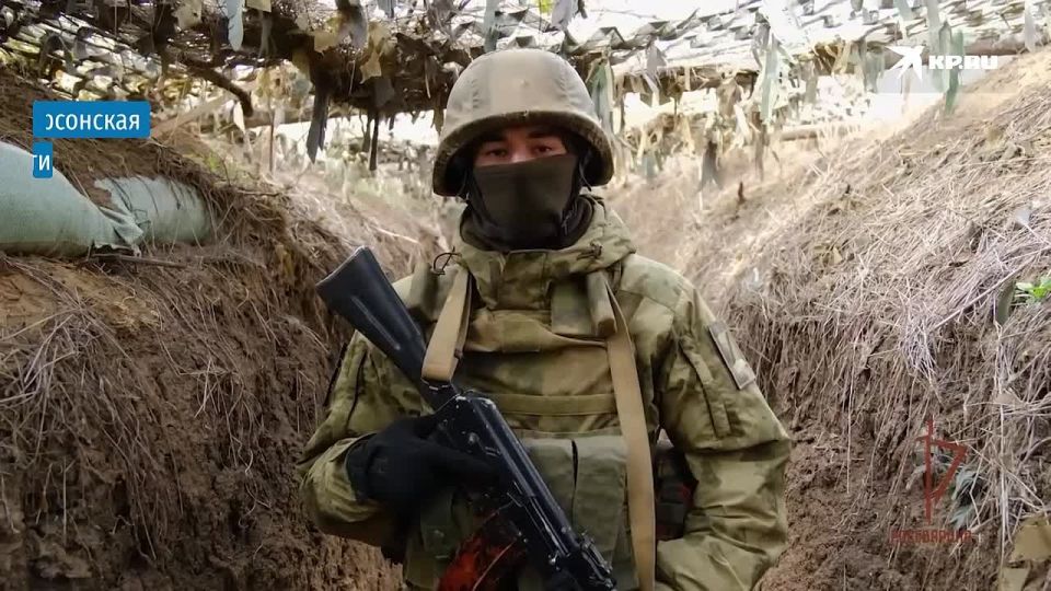 В Запорожье в зоне СВО росгвардейцы записали поздравления ко Дню матери