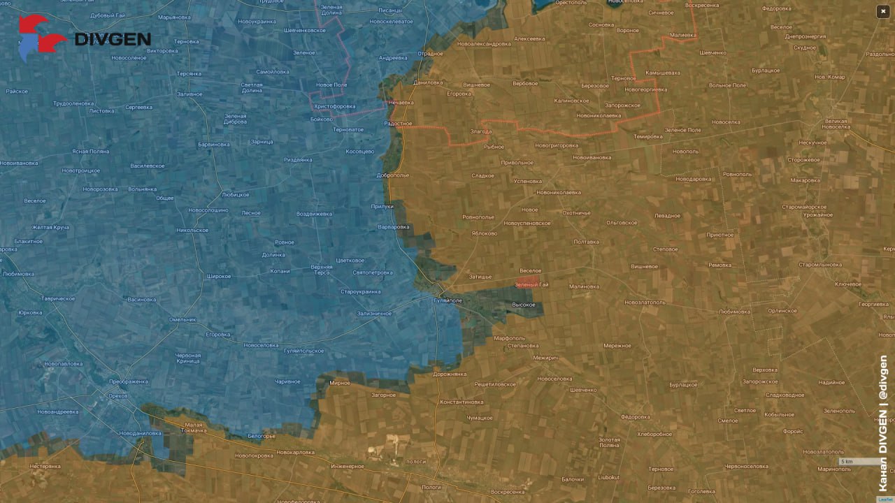 Группировка войск «Восток» продолжает наступление на Гуляйполе Группировка войск «Восток» продолжает наступление на Гуляйполе