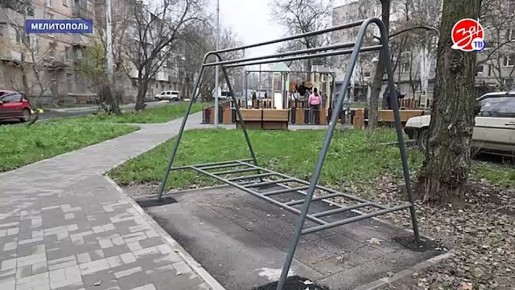 Ещё один благоустроенный двор появился в Мелитополе