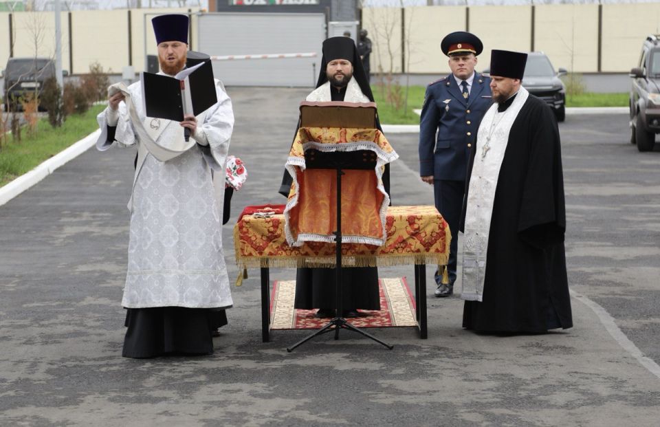 В УФСИН России по Запорожской области прошло торжество, посвященное трехлетнему юбилею со дня его основания