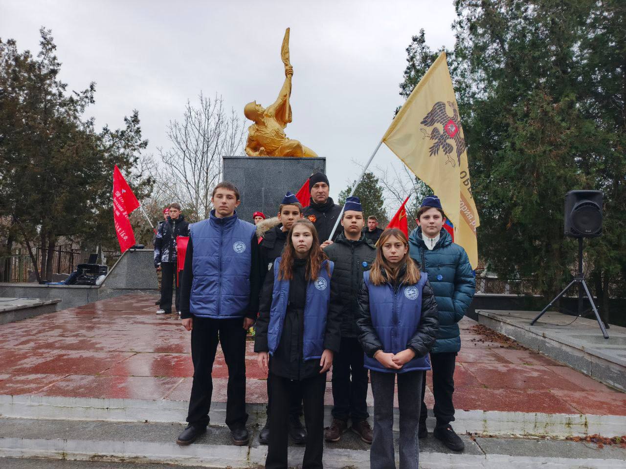 В честь День Неизвестного Солдата, который ежегодно отмечается 3 декабря, активисты ШСО «Буревестник» приняли участие в памятном митинге В честь День Неизвестного Солдата, который ежегодно отмечается 3 декабря, активисты ШСО «Буревестник» приняли участие в памятном митинге