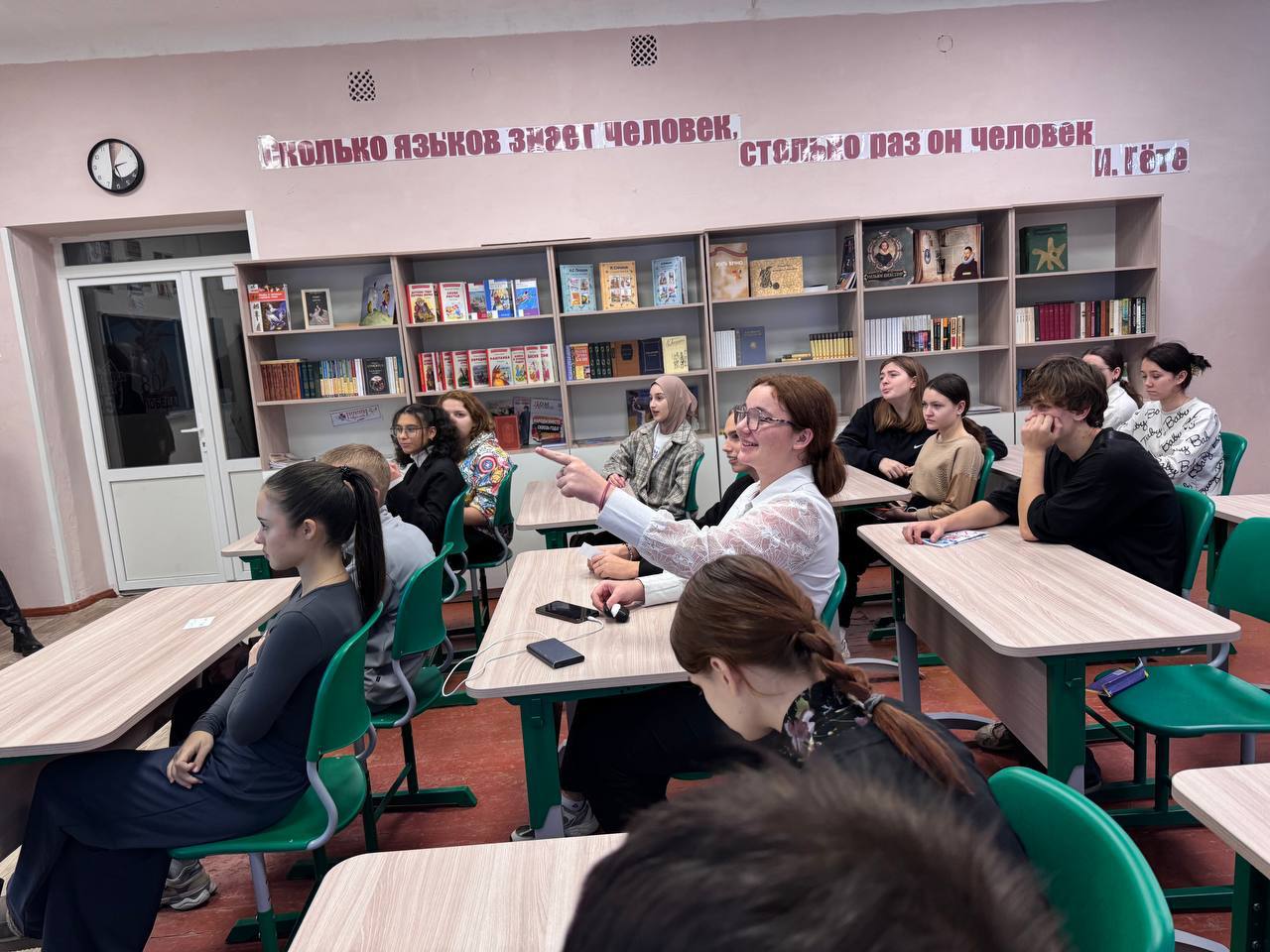 3 декабря 2025 года ГБУ ОО ЗО «Художественно-эстетический лицей-интернат №5 имени пионера-героя ВОВ Володи Дубинина» города Мелитополь посетили гости из Мелитопольского государственного университета — преподаватели кафедры... 3 декабря 2025 года ГБУ ОО ЗО «Художественно-эстетический лицей-интернат №5 имени пионера-героя ВОВ Володи Дубинина» города Мелитополь посетили гости из Мелитопольского государственного университета — преподаватели кафедры...