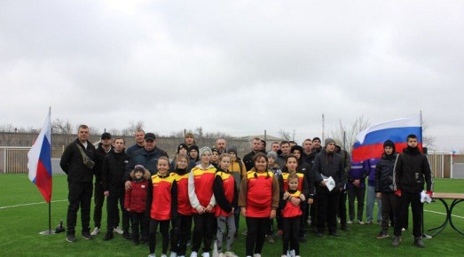 В Куйбышево открыли новый физкультурно-оздоровительный комплекс открытого типа