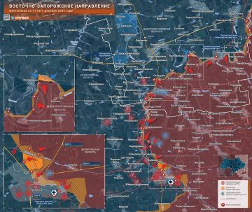 Безуспешные контратаки. обстановка на Восточно-Запорожском направлении