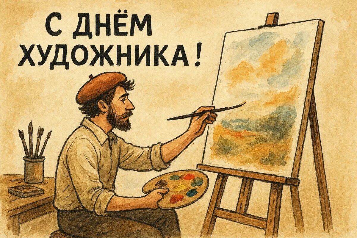 Поздравляем с Днем художника!