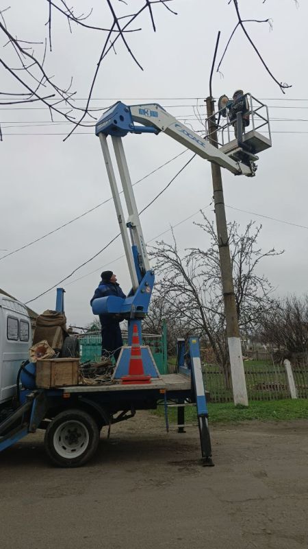 #нам_пишут. В Розовском территориальном отделе работы по восстановлению уличного освещения завершены