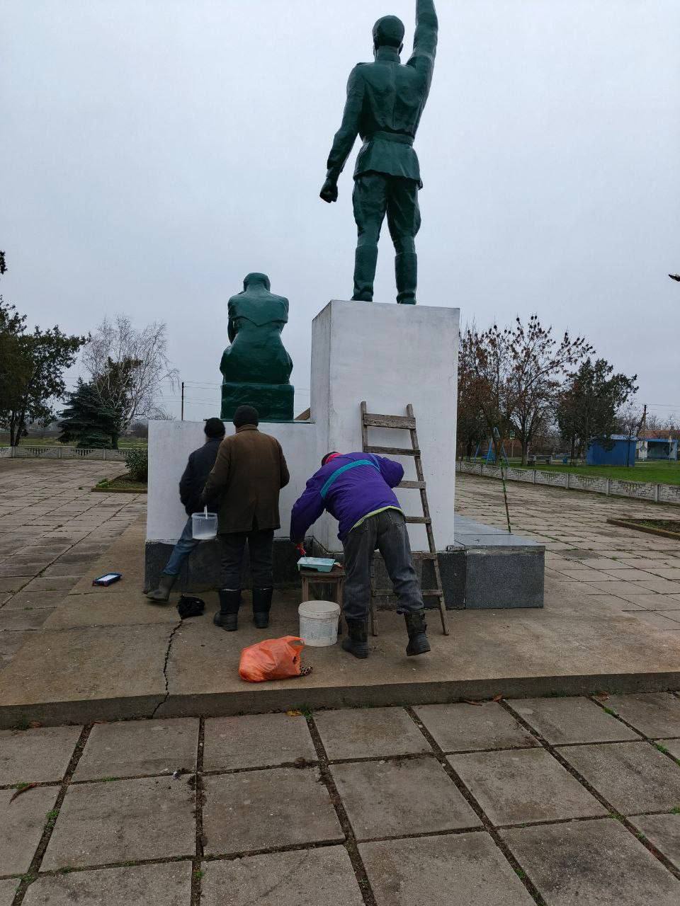 В селе Борисовка обновили мемориальный комплекс в честь воинов-земляков В селе Борисовка обновили мемориальный комплекс в честь воинов-земляков