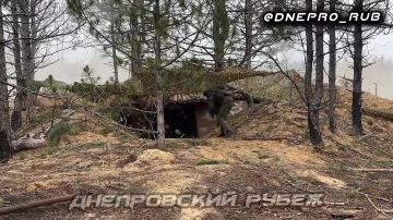 Пункт управления БпЛА ВСУ уничтожен огнём гаубицы «Мста-Б» на правом берегу Днепра