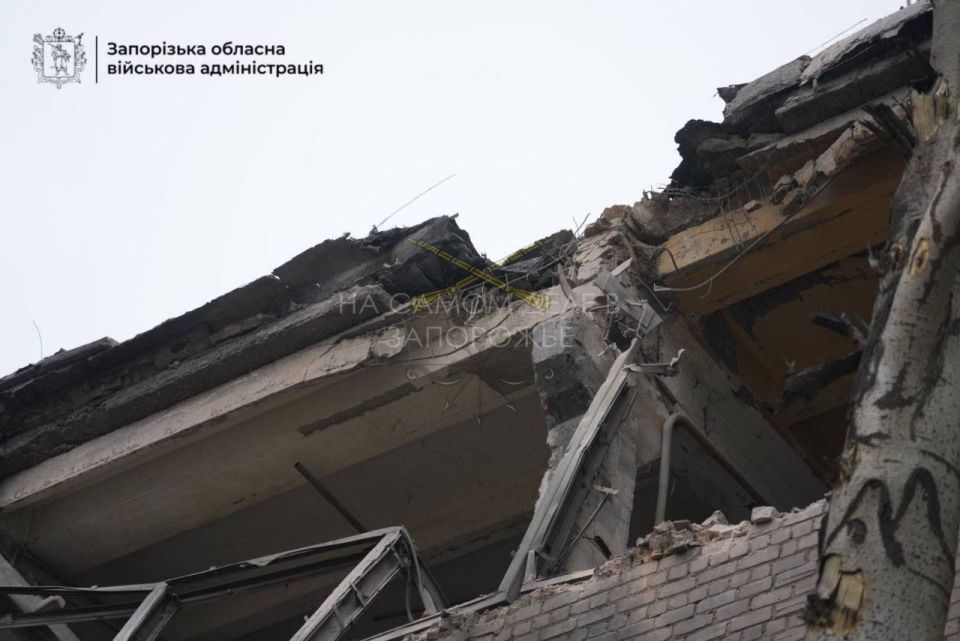 В городе Запорожье прилет по промышленной инфраструктуре — ЗОВА