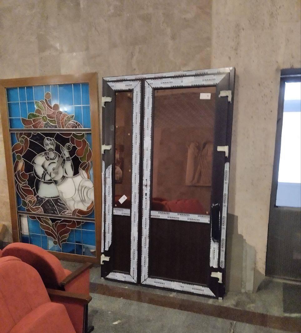 Дагестанские строители восстанавливают Дом культуры в пгт Михайловка Дагестанские строители восстанавливают Дом культуры в пгт Михайловка