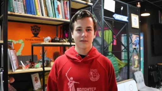 Юные жители Запорожской области поздравили военных с Днем Героев Отечества