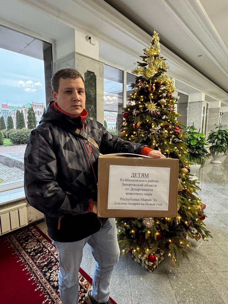 Марий Эл организовала благотворительные акции в поддержку детей из Запорожской области в преддверии Нового года