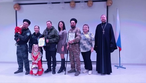 Казаки из Адыгеи провели гуманитарную и культурную миссию в Запорожской области