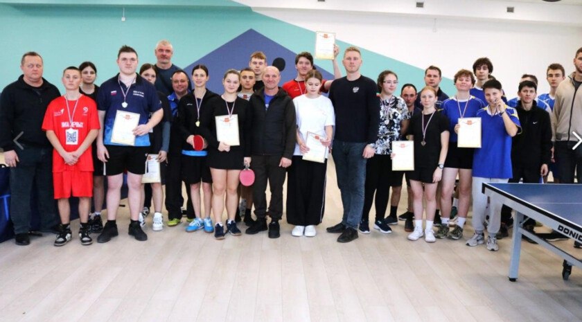 Битва ракеток: Молодежь Запорожской области приняла участие в Спартакиаде в Мелитополе