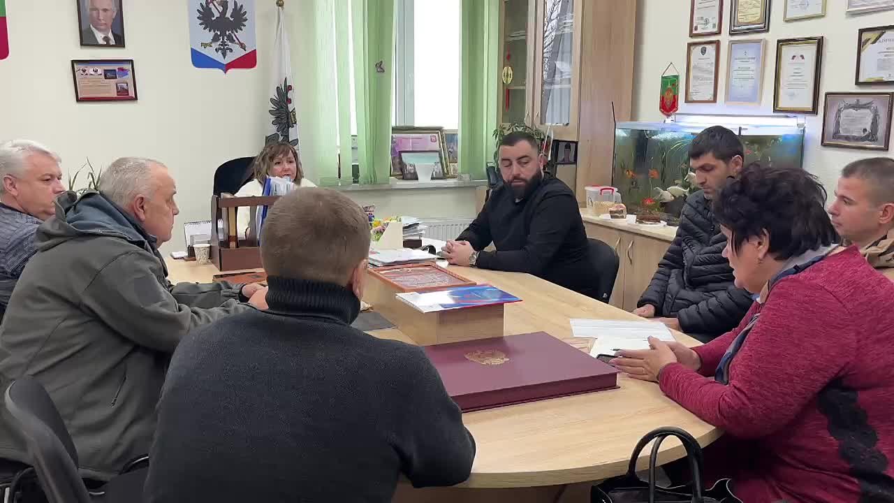 Рабочее совещание в администрации Черниговского муниципального округа по вопросам водоснабжения и восстановления