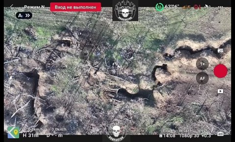 Операторы дронов 4 военной базы продолжают зачищать позиции противника, открывая нашим силам дорогу на оборонительный рубеж ВСУ в районе нп. Преображенка-Залезничное, Запорожский фронт