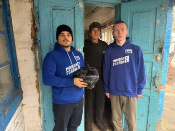 Пензенцы привезли продуктовые наборы двум жительницам Токмака