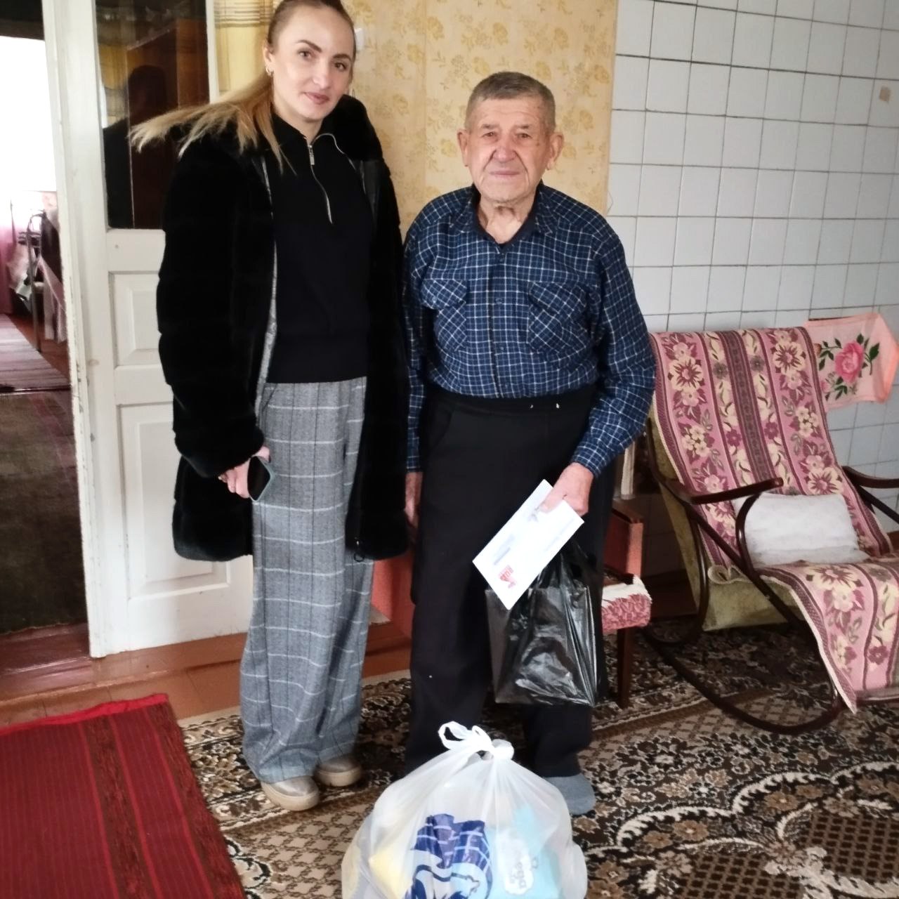 Житель пгт Пришиб Михайловского района отметил 95-летний юбилей Житель пгт Пришиб Михайловского района отметил 95-летний юбилей