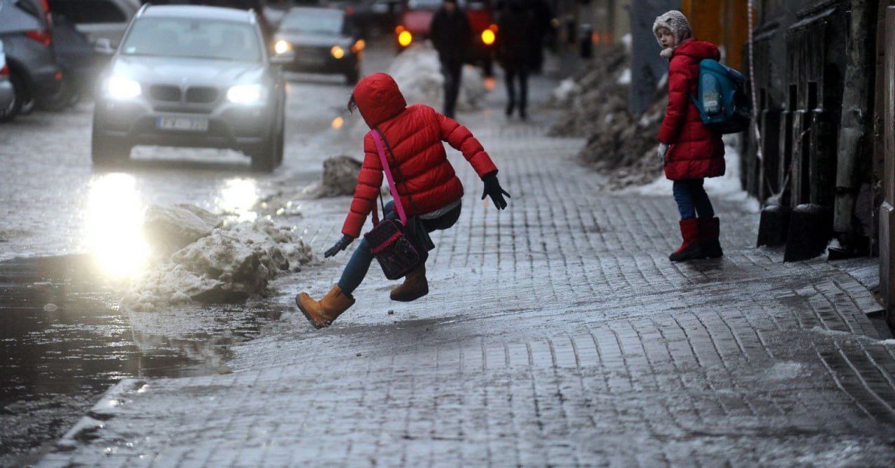Как не стать жертвой гололёда