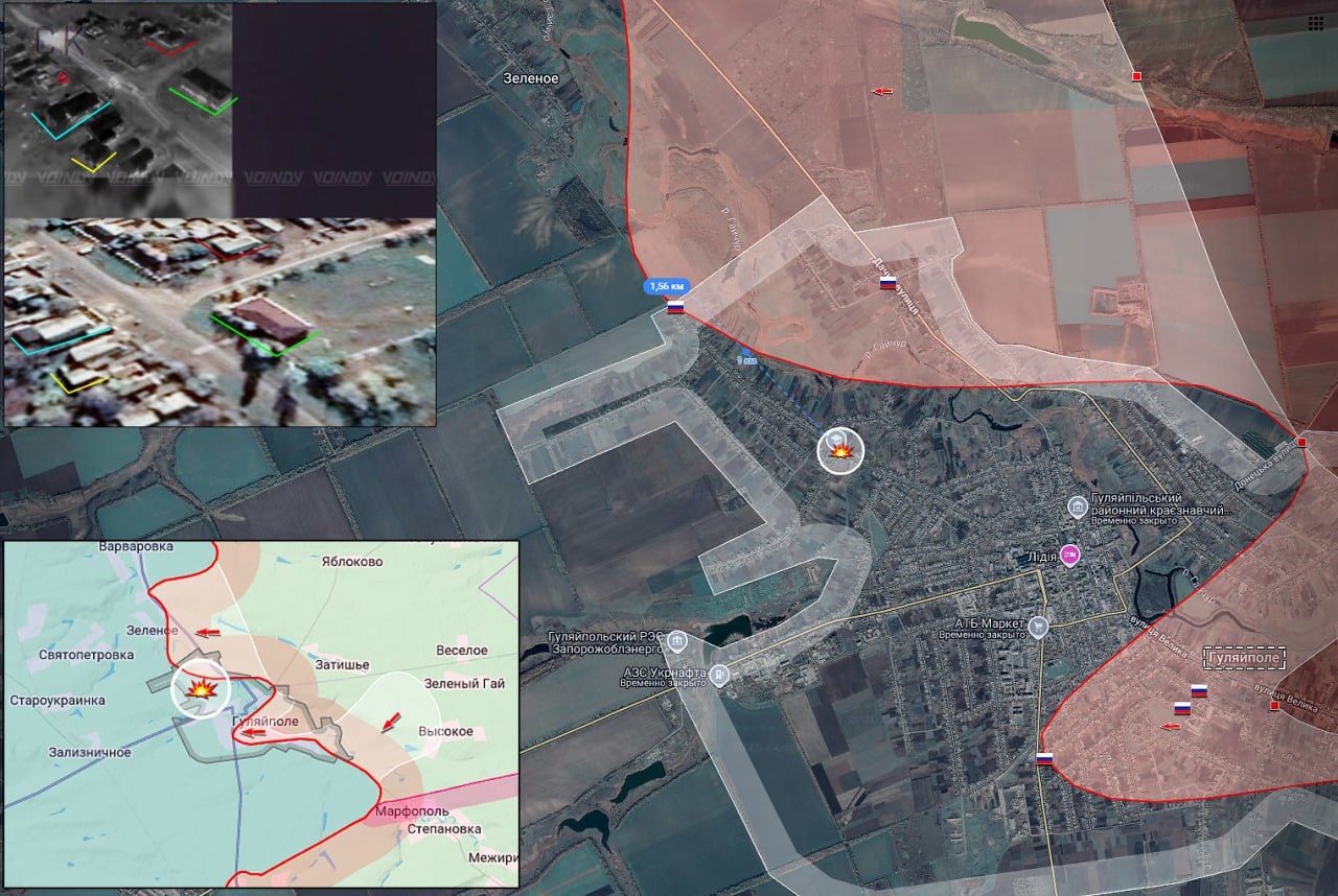 Юрий Баранчик: Штурмуя Гуляйполе на Запорожском направлении, наши солдаты вошли в жилую застройку на западном берегу реки Гайчур Юрий Баранчик: Штурмуя Гуляйполе на Запорожском направлении, наши солдаты вошли в жилую застройку на западном берегу реки Гайчур