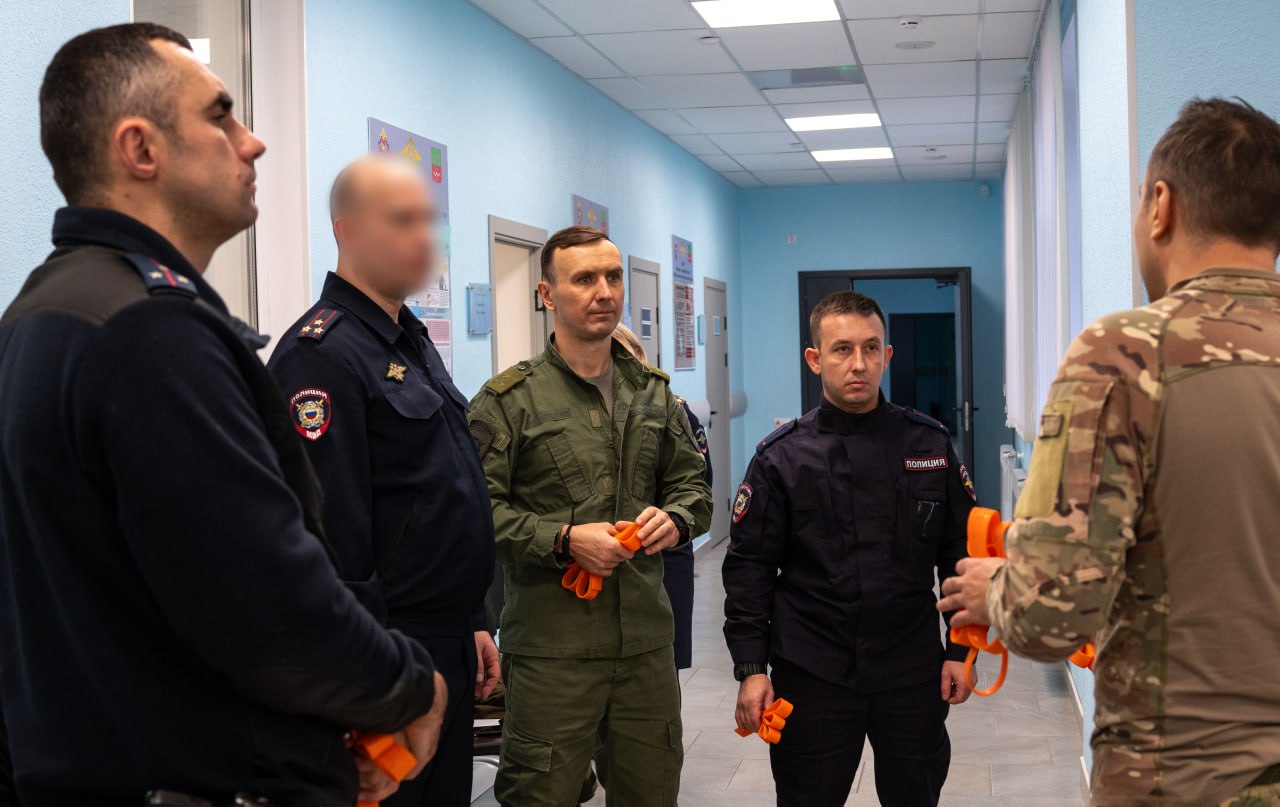 В ФКУЗ «МСЧ МВД России по Запорожской области» прошло занятие по тактической медицине В ФКУЗ «МСЧ МВД России по Запорожской области» прошло занятие по тактической медицине