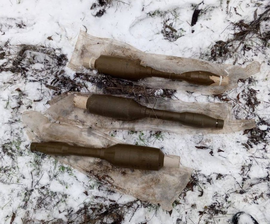 На территории Запорожской области выявлен тайный склад боеприпасов