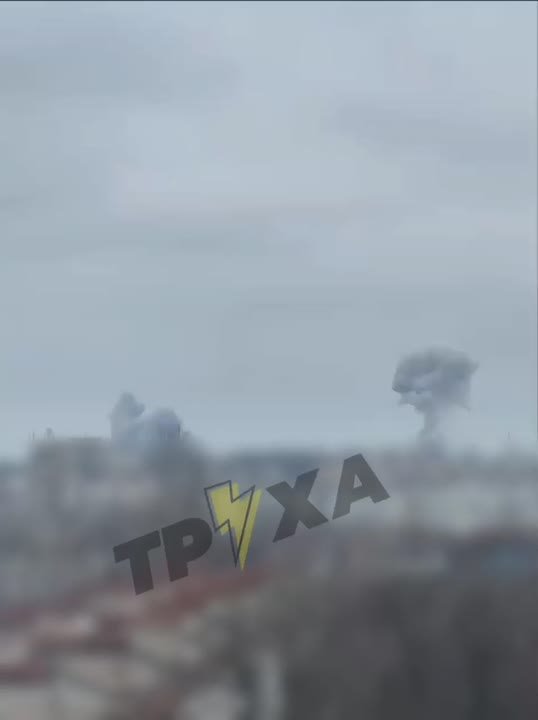 В городе Запорожье прилеты