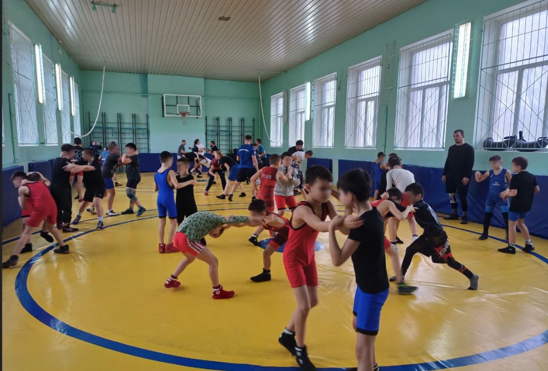 Открытая тренировка по вольной борьбе