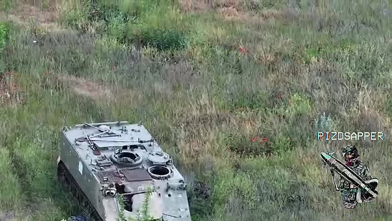 Атмосферное видео от парней с канала @Pizdsapper с окрестностей Работино, Запорожской области, ставшего конечной точкой провального контрнаступления ВСУ образца 2023 года