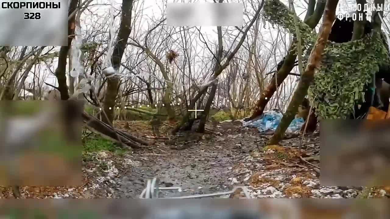 Расчеты FPV десантников продолжают уничтожать бандеровцев на Ореховском направлении