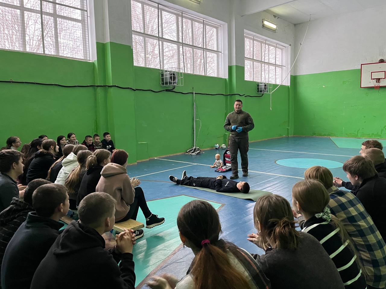 Мастер-класс по оказанию первой помощи Мастер-класс по оказанию первой помощи