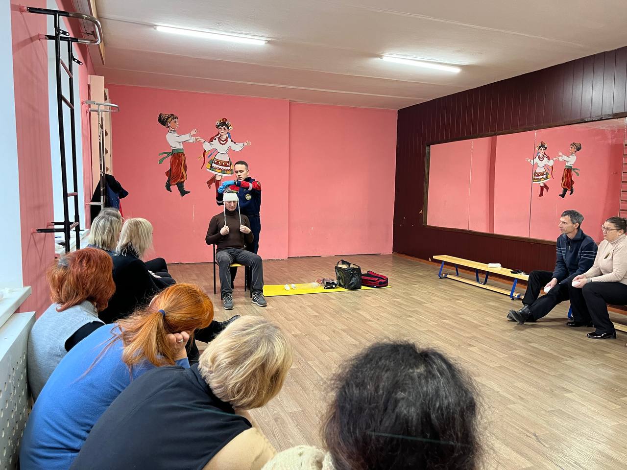 Бердянские педагоги осваивают навыки спасения Бердянские педагоги осваивают навыки спасения